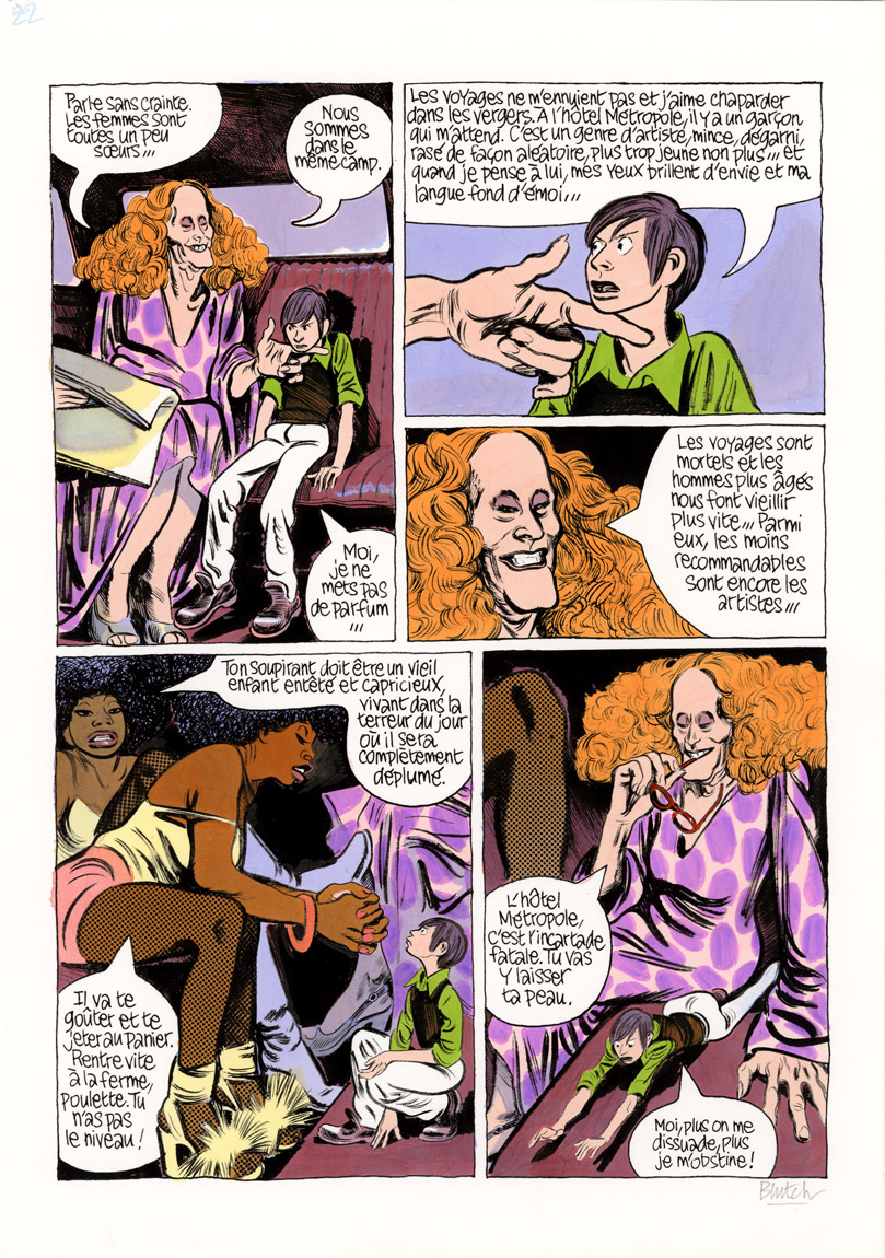 BLUTCH - La mer à boire - planche originale page 22 – Image 2