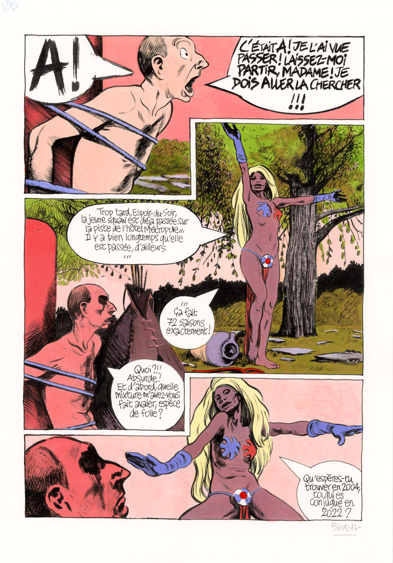 BLUTCH - La mer à boire - planche originale page 25 – Image 2