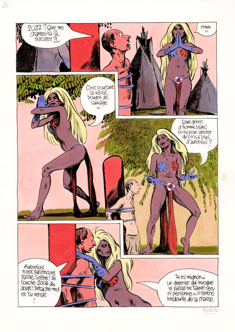 BLUTCH - La mer à boire - planche originale page 26 – Image 2