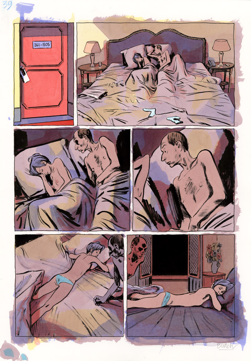 BLUTCH - La mer à boire - planche originale page 39 – Image 2