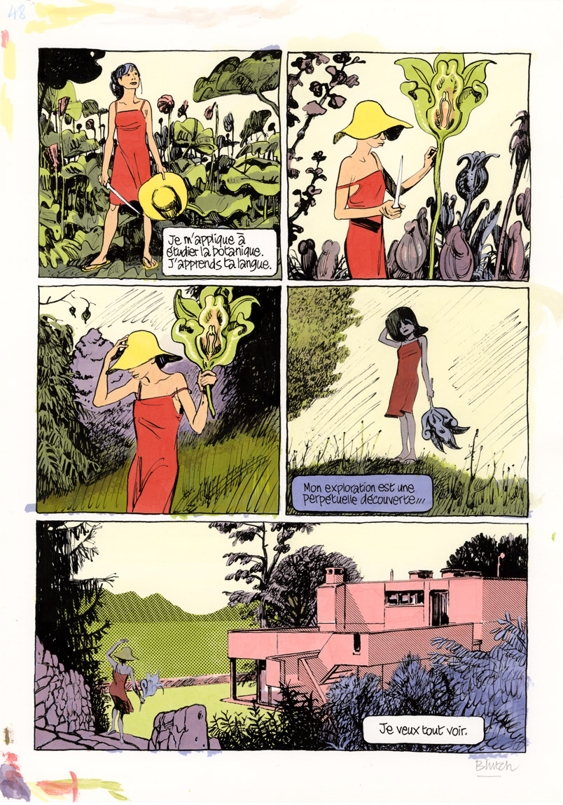 BLUTCH - La mer à boire - planche originale page 48 – Image 2