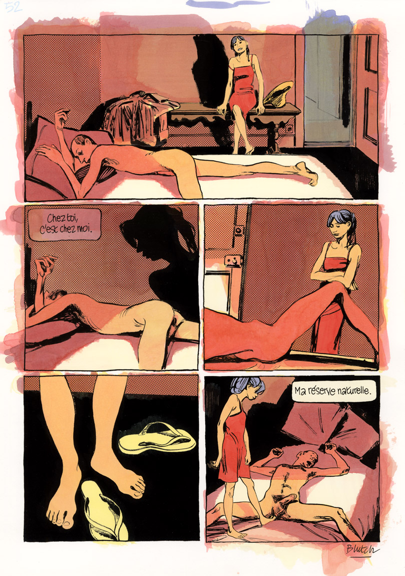 BLUTCH - La mer à boire - planche originale page 52 – Image 2