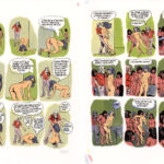 BLUTCH - La mer à boire - planche originale page 62 et 63 – Image 2