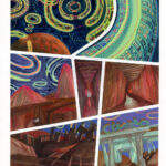 ELENE USDIN - Nightmare motel - planche originale 8