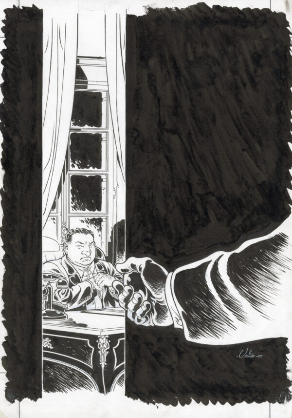 SYLVAIN VALLÉE - Il était une fois en France - tome 1 - Illustration originale pour un projet de couverture