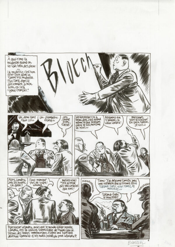 BLUTCH - Blotch - Histoire n°8 - Planche originale 1