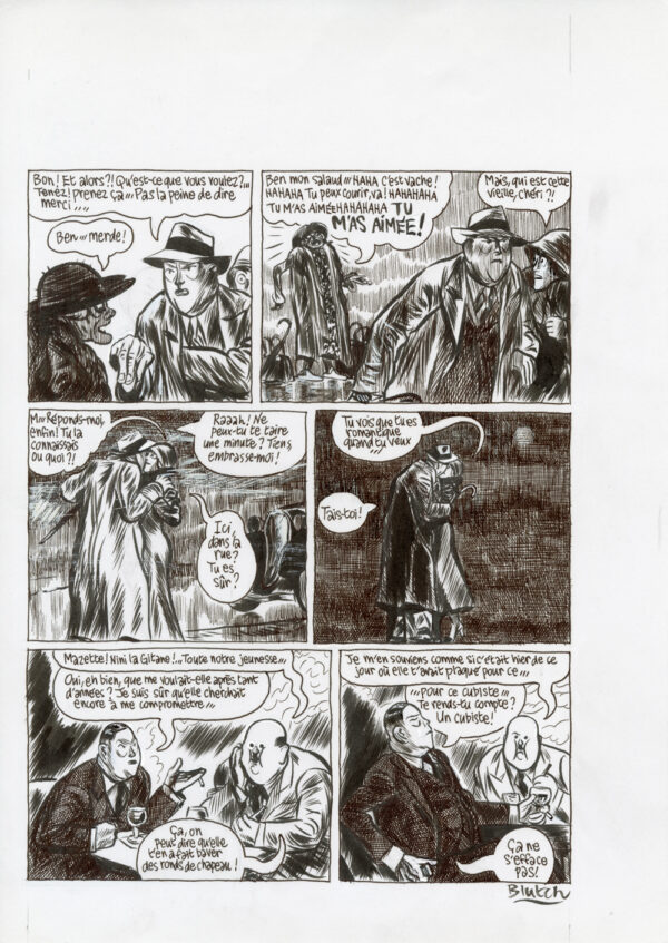 BLUTCH - Blotch - Histoire n°13 - Planche originale 5