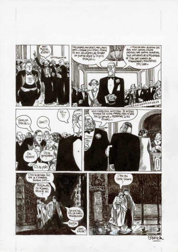 BLUTCH - Blotch - Histoire n°16 - Planche originale 5