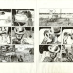 Frantz Duchazeau – Les derniers jours de Robert Johnson – Double planche originale 06-07