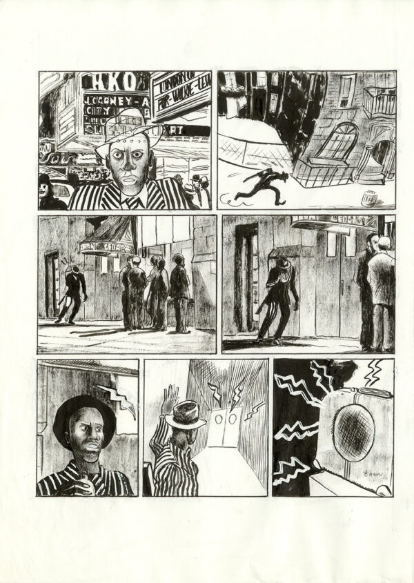 Frantz Duchazeau – Les derniers jours de Robert Johnson – Planche originale 192