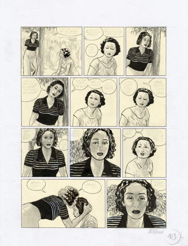 DAVID PRUDHOMME - Rébétissa - Planche originale 103
