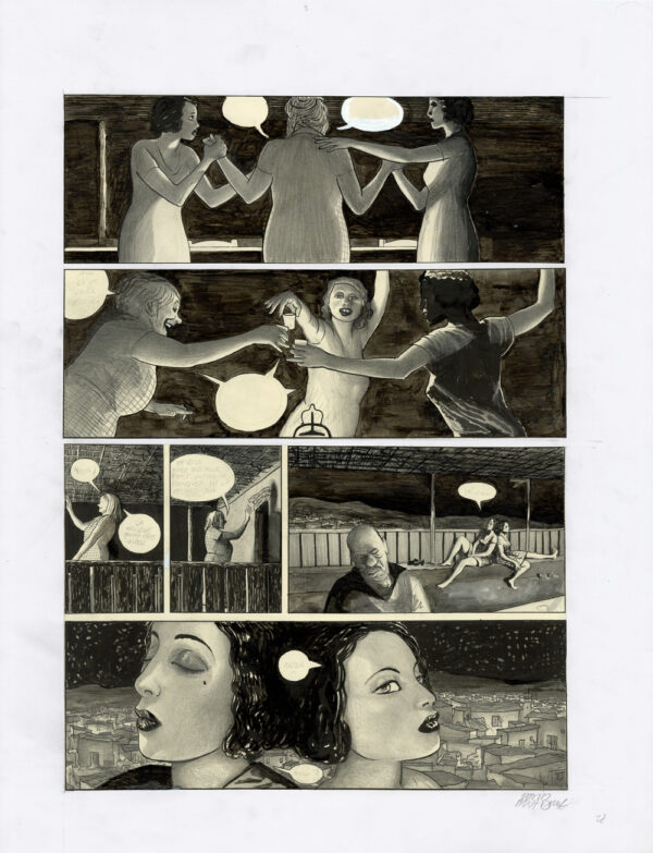 DAVID PRUDHOMME - Rébétissa - Planche originale 28