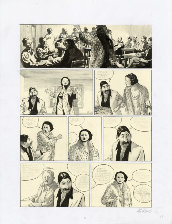 DAVID PRUDHOMME - Rébétissa - Planche originale 63