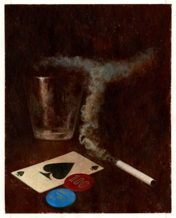 GÉRARD DUBOIS - dessin original - Sins