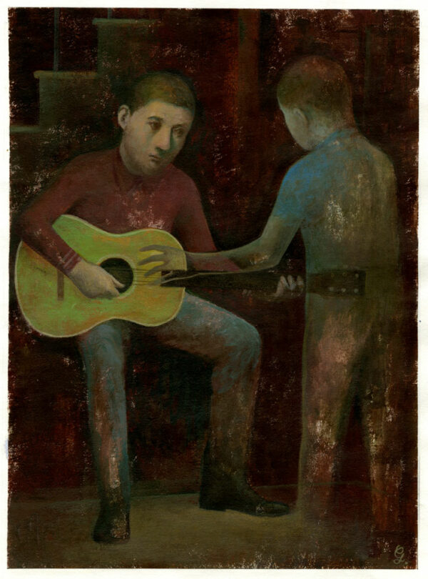 GÉRARD DUBOIS - dessin original - Eric's song