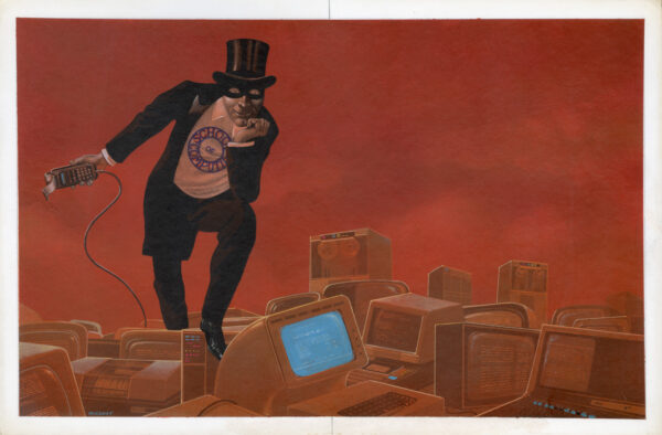 JEAN-MICHEL NICOLLET – Illustration originale pour la revue Ça m’intéresse