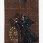 JEAN-MICHEL NICOLLET – Illustration originale de couverture de Bronx ceremonial tome 1 Le commandeur