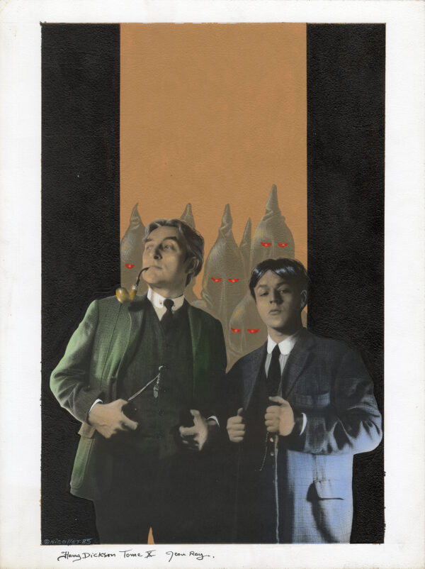 JEAN-MICHEL NICOLLET – HARRY DICKSON – L'intégrale 10 – NEO – Illustration originale de couverture