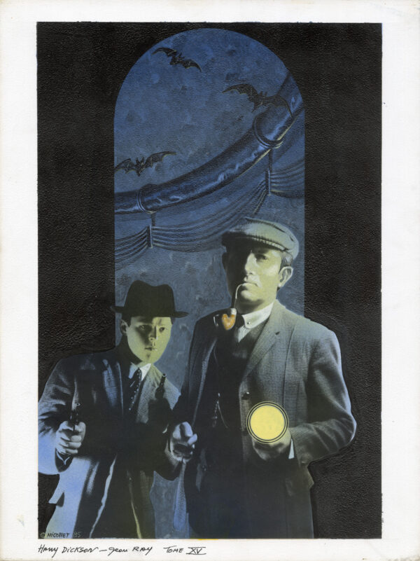 JEAN-MICHEL NICOLLET – HARRY DICKSON – L'intégrale 15 – NEO – Illustration originale de couverture
