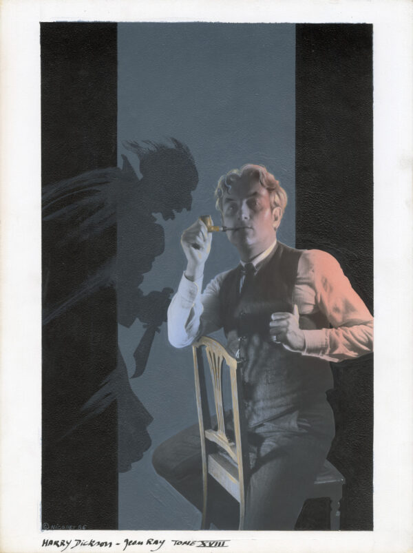 JEAN-MICHEL NICOLLET – HARRY DICKSON – L'intégrale 18 – NEO – Illustration originale de couverture