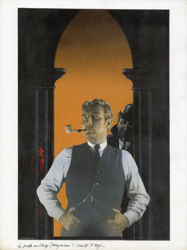 JEAN-MICHEL NICOLLET – HARRY DICKSON – L'intégrale 3 – NEO – Illustration originale de couverture