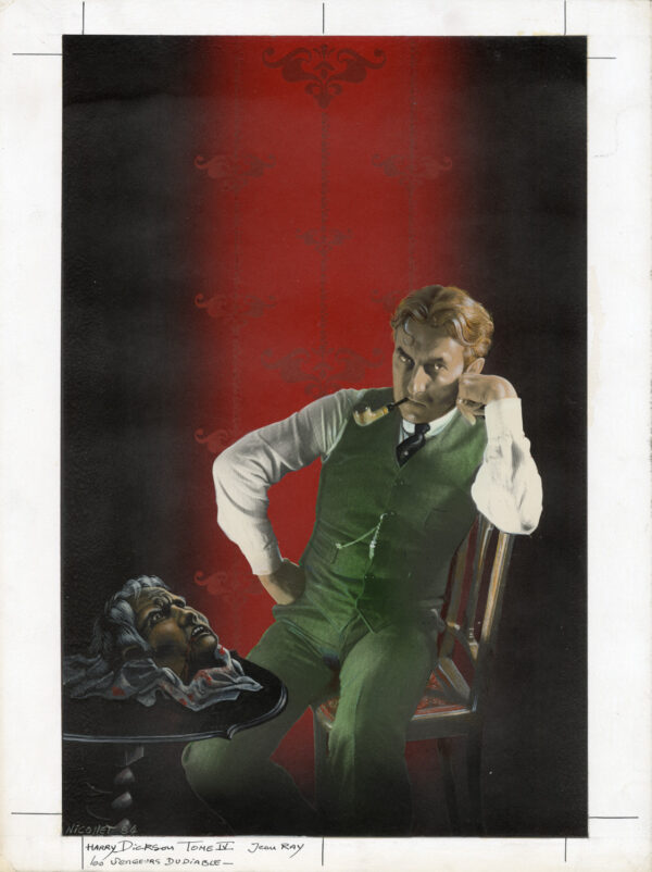 JEAN-MICHEL NICOLLET – HARRY DICKSON – L'intégrale 4 – NEO – Illustration originale de couverture