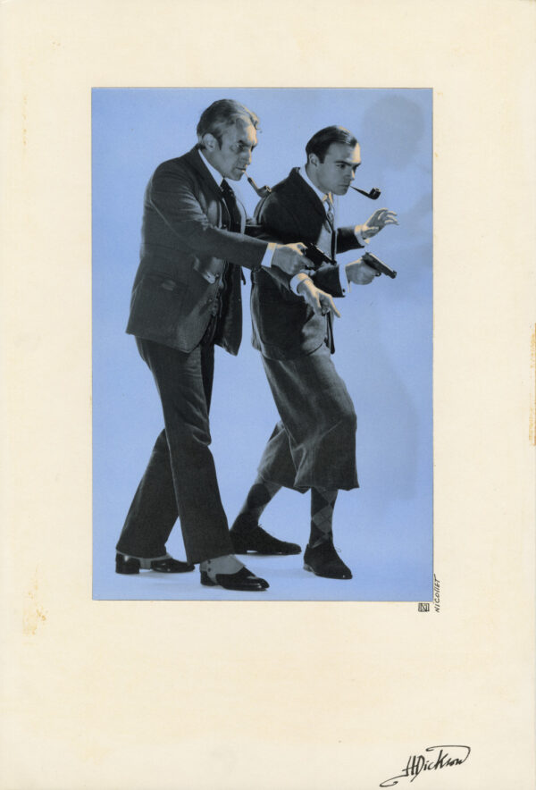 JEAN-MICHEL NICOLLET – HARRY DICKSON – Crapule Productions – Tirage photographique – Essai pour la page titre