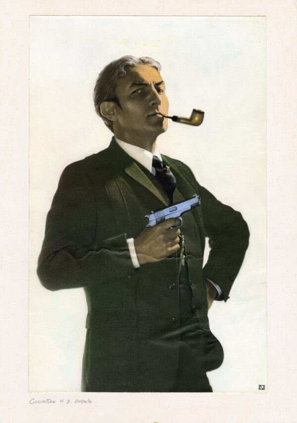 JEAN-MICHEL NICOLLET – HARRY DICKSON – Crapule Productions – Illustration originale de couverture