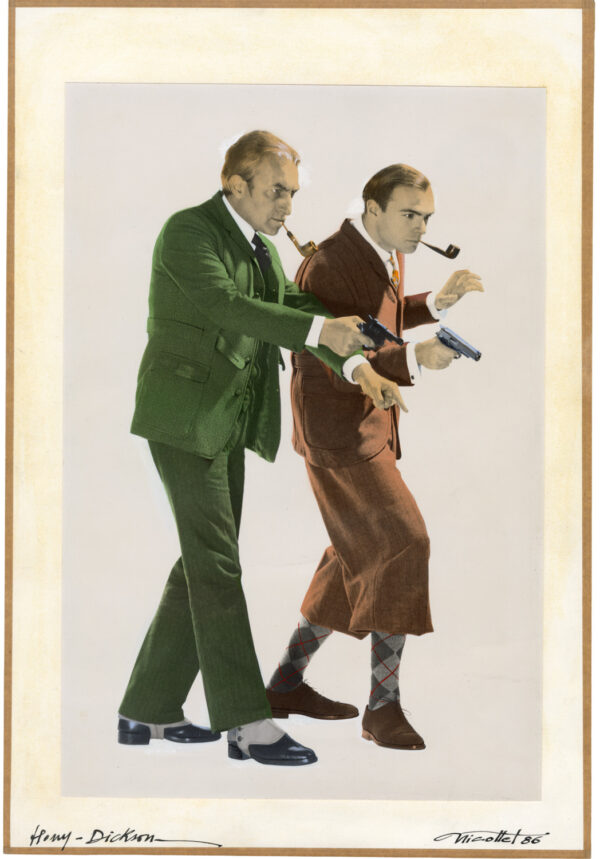 JEAN-MICHEL NICOLLET – HARRY DICKSON – Crapule Productions – Tirage photographique reproduit en page titre