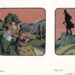 JEAN-MICHEL NICOLLET – SHERLOCK HOLMES – Chien des Baskerville – Gallimard 2002 – Illustration originale de couverture