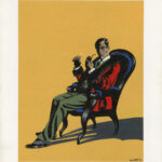JEAN-MICHEL NICOLLET – SHERLOCK HOLMES – Chien des Baskerville - Gallimard 1989 - Illustrations originales de couverture
