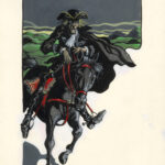 JEAN-MICHEL NICOLLET – SHERLOCK HOLMES – Chien des Baskerville – Gallimard 2002 – Illustration originale page 20