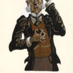 JEAN-MICHEL NICOLLET – SHERLOCK HOLMES – Chien des Baskerville – Gallimard 2002 – Illustration originale page 25