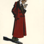 JEAN-MICHEL NICOLLET – SHERLOCK HOLMES – Chien des Baskerville – Gallimard 2002 – Illustration originale page 46