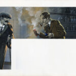 JEAN-MICHEL NICOLLET – SHERLOCK HOLMES – Illustration originale pour un article