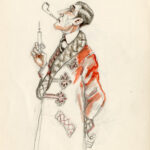 JEAN-MICHEL NICOLLET – SHERLOCK HOLMES – Dessin original préparatoire - R02