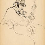 JEAN-MICHEL NICOLLET – SHERLOCK HOLMES – Dessin original préparatoire - R03