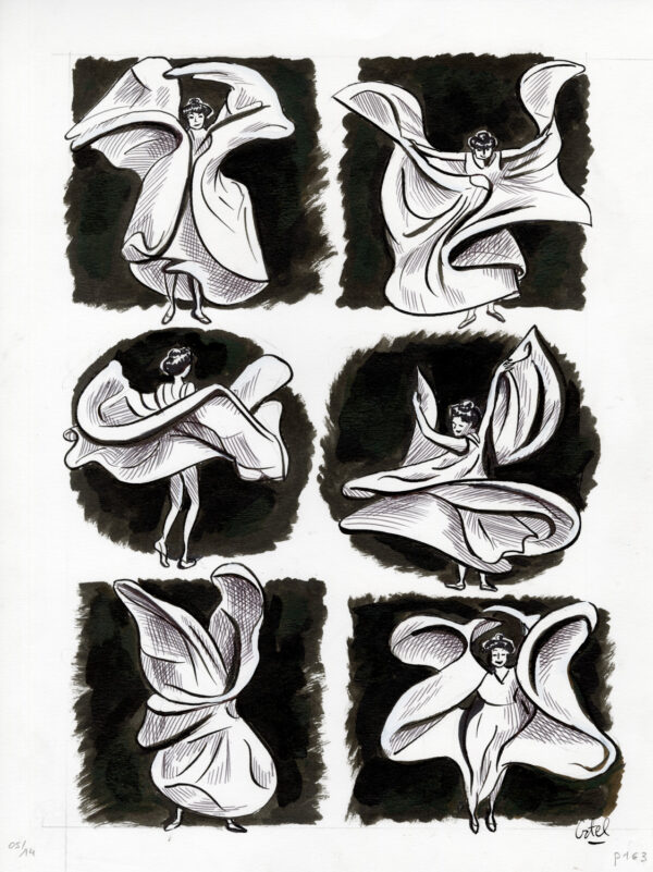 CATEL – ALICE GUY - Planche originale - P. 163