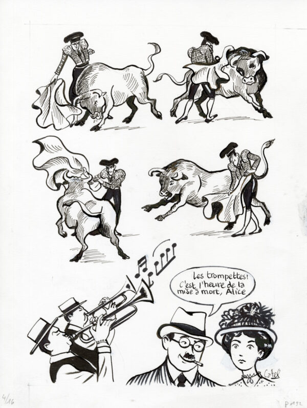 CATEL – ALICE GUY - Planche originale - P. 192