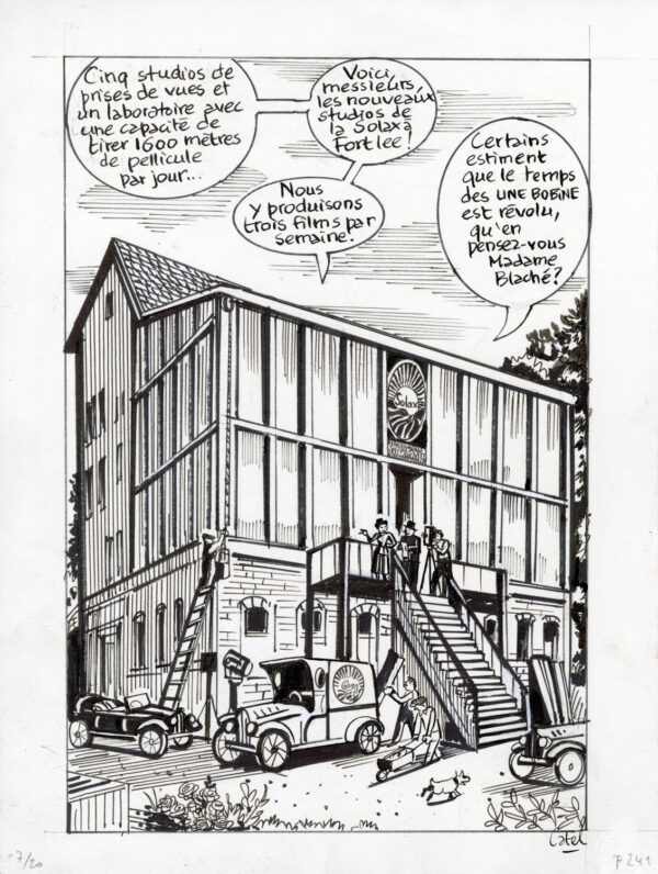 CATEL – ALICE GUY - Planche originale - P. 241