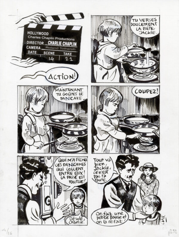 CATEL – ALICE GUY - Planche originale - P. 292