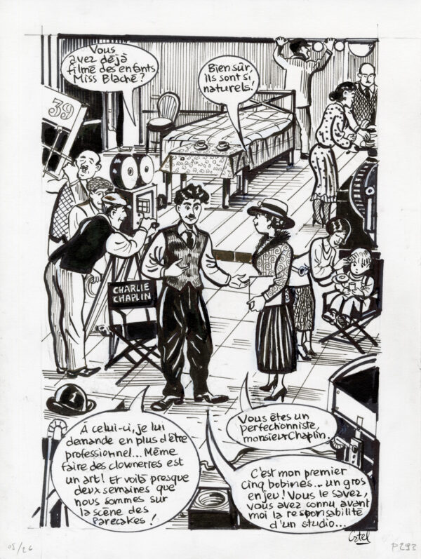 CATEL – ALICE GUY - Planche originale - P. 293