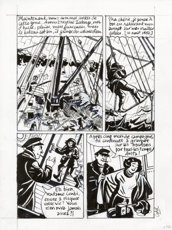 CATEL – ANITA CONTI - Planche originale - P. 179