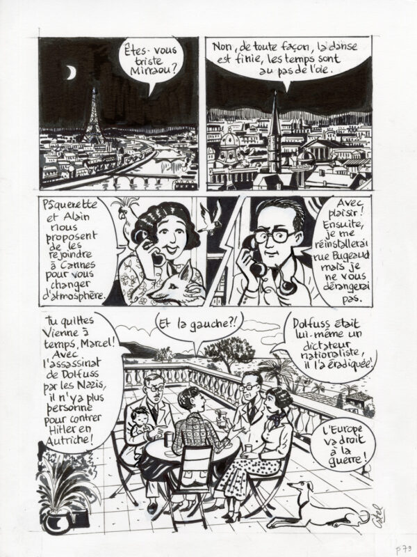 CATEL – ANITA CONTI - Planche originale - P. 79