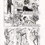 CATEL – JOSÉPHINE BAKER - Planche originale - P. 186