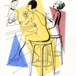 CATEL – KIKI DE MONTPARNASSE - Dessin original pour une expo institutionnelle - R09