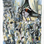 CATEL – KIKI DE MONTPARNASSE - Dessin original pour une expo à Saint-Quentin - R19