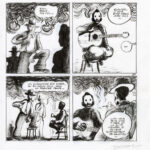 FRANTZ DUCHAZEAU - Le rêve de Meteor Slim - Planche originale inédite 93
