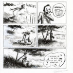 FRANTZ DUCHAZEAU - Le rêve de Meteor Slim - Planche originale 3