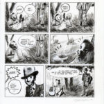 FRANTZ DUCHAZEAU - Le rêve de Meteor Slim - Planche originale 5